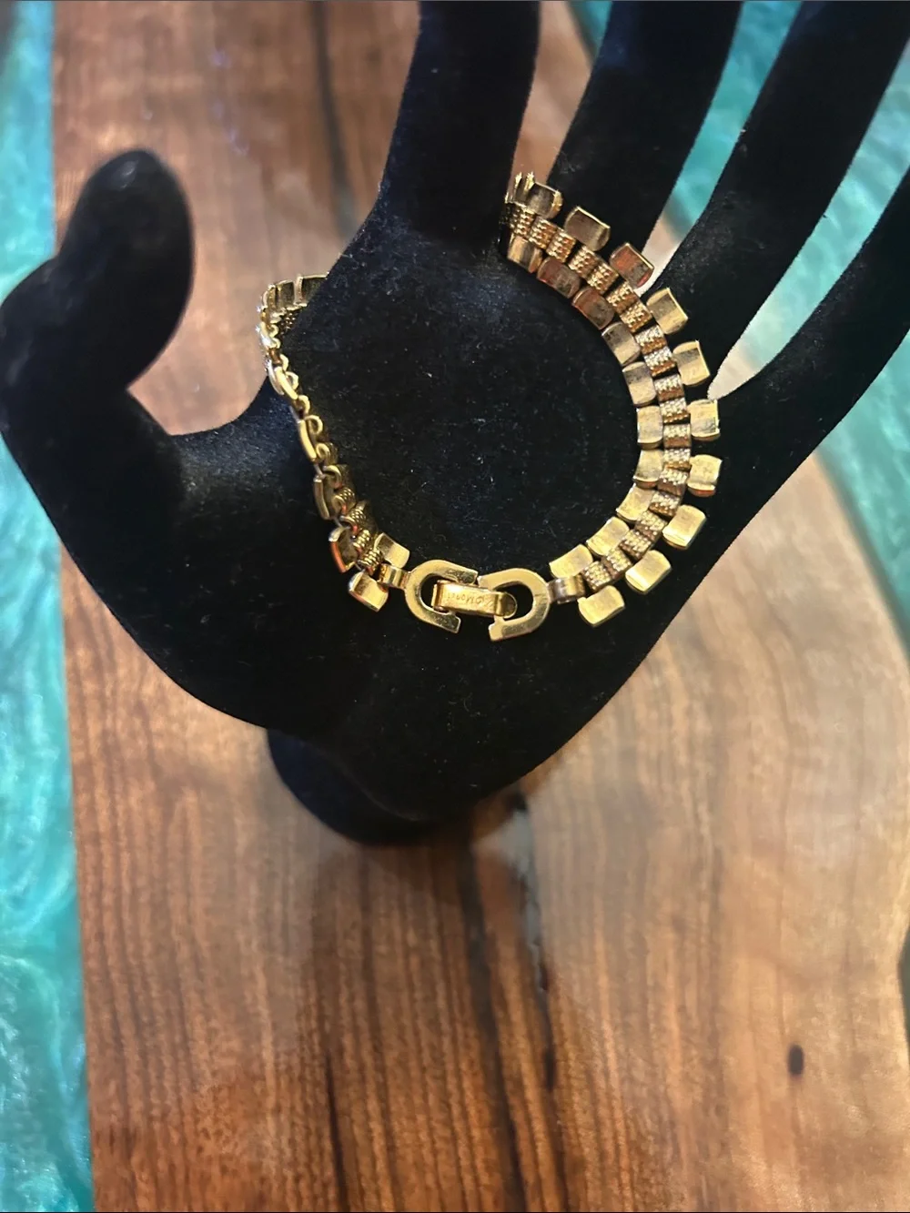 Monet® 8” Chunky Link Gold Bracelet